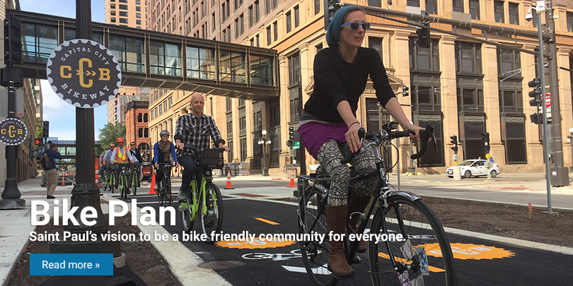 Biking in the city fashion